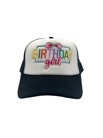 Birthday girl trucker hat