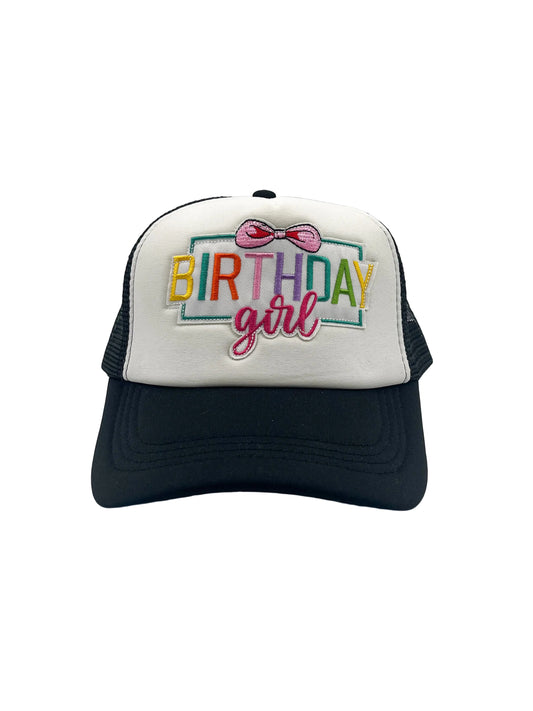 Birthday girl trucker hat
