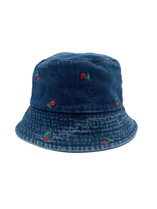 Denim bucket hat