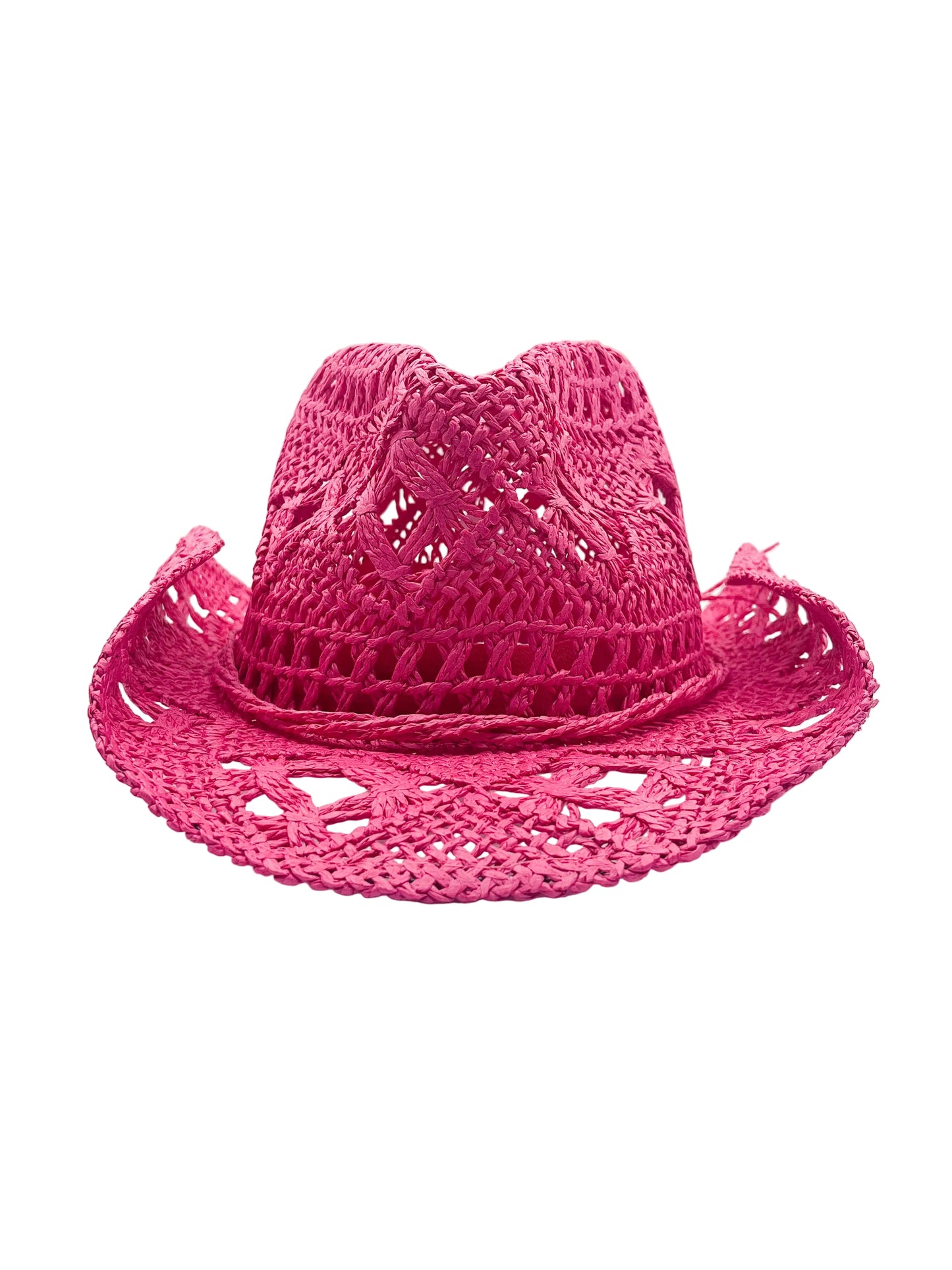 Pink cowboy hat