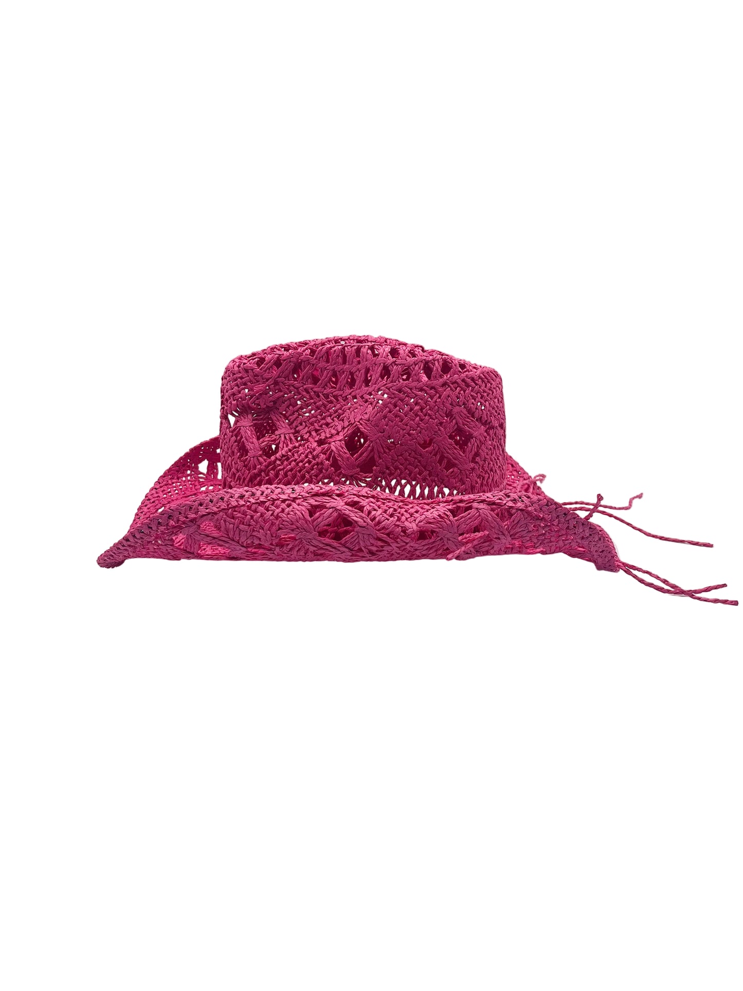Pink cowboy hat