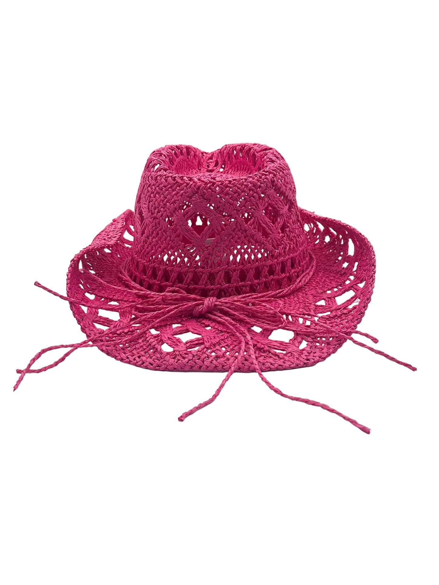 Pink cowboy hat