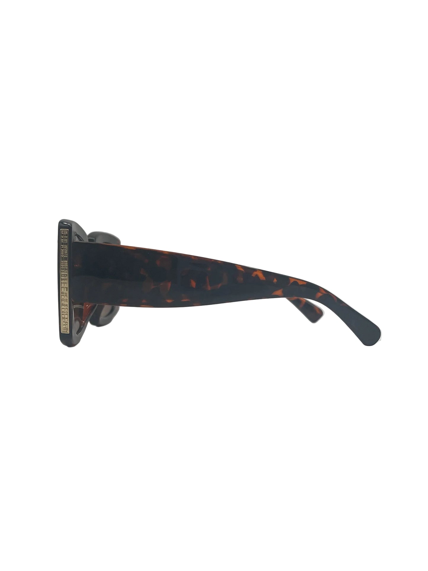 Crystal edged sunglasses