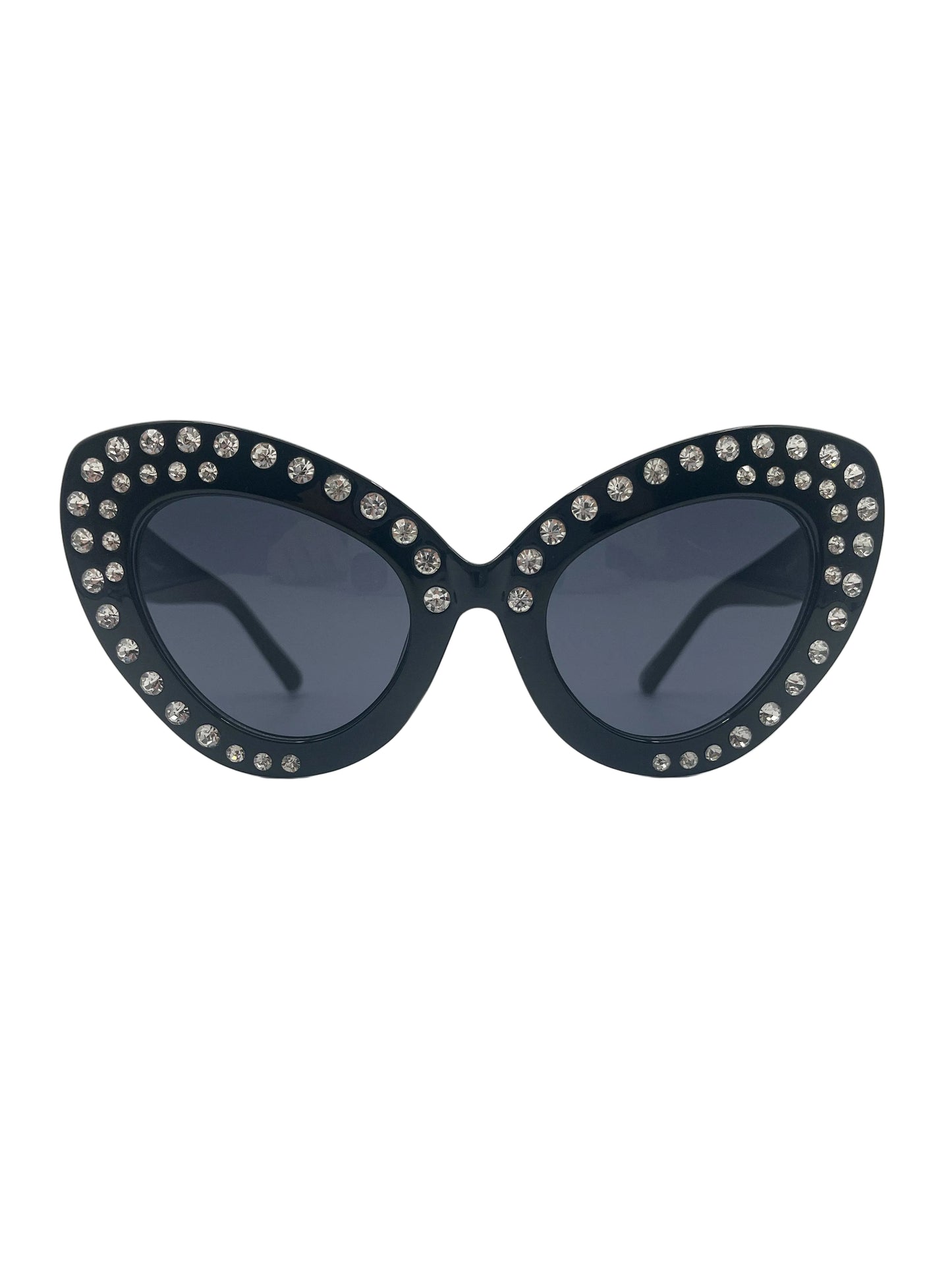 Crystal Brimmed sunglasses
