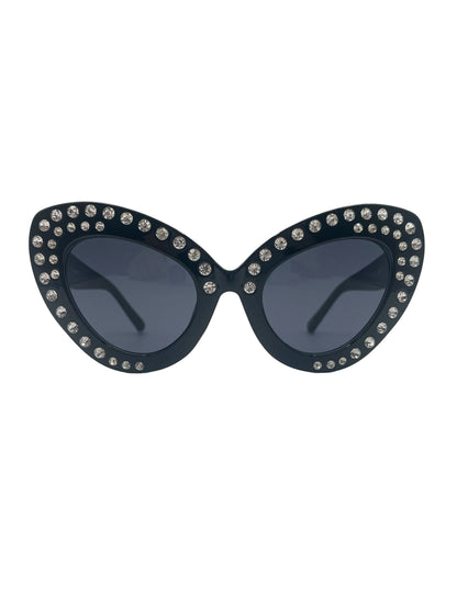 Crystal Brimmed sunglasses