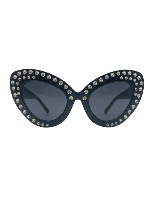 Crystal Brimmed sunglasses