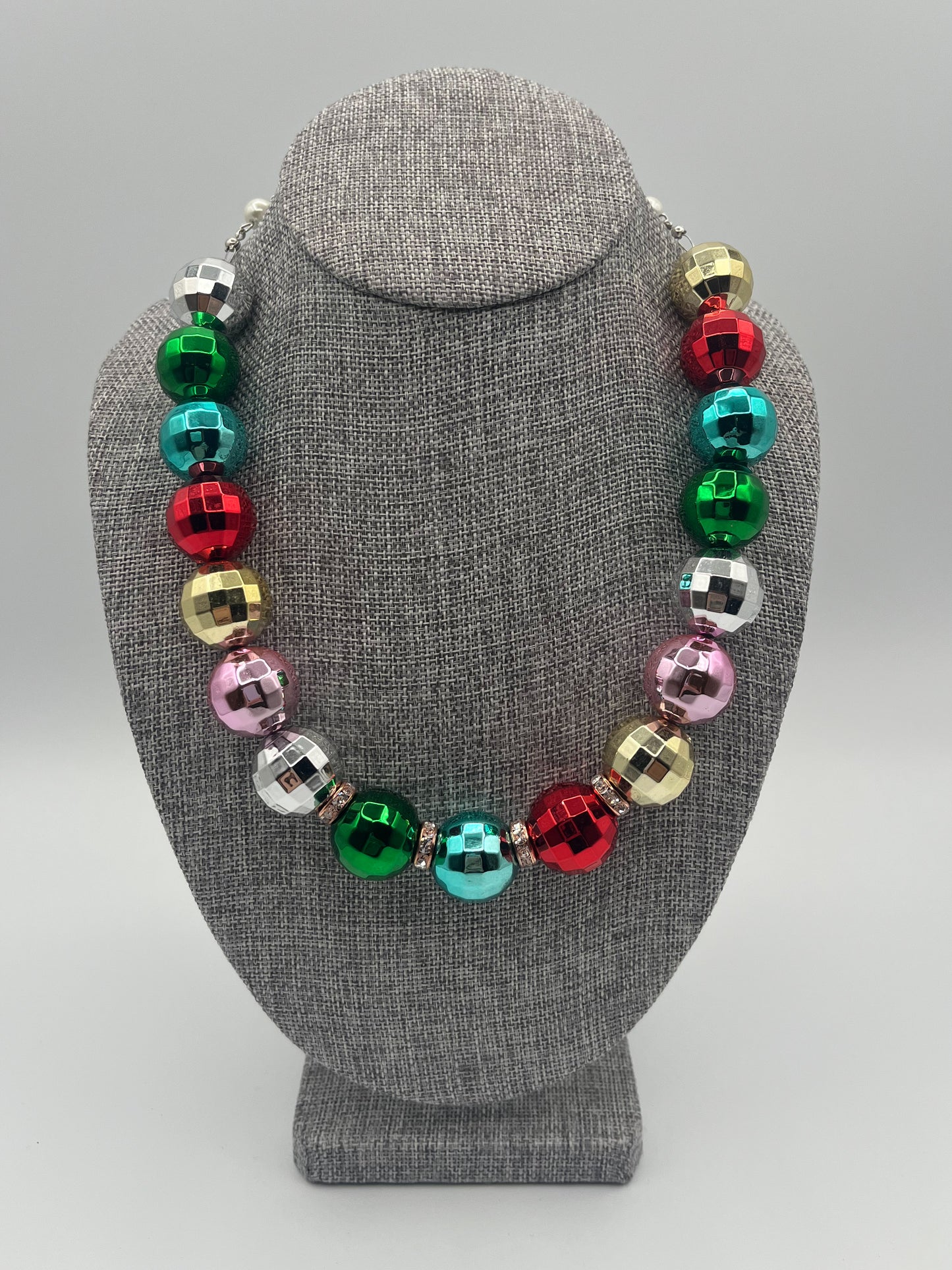 Multicolored Holiday Necklace