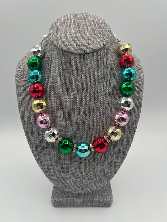 Multicolored Holiday Necklace