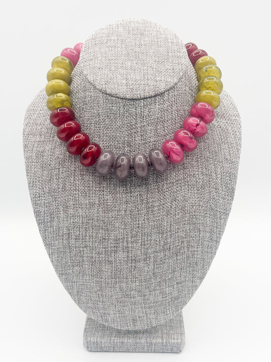 Multicolored necklace