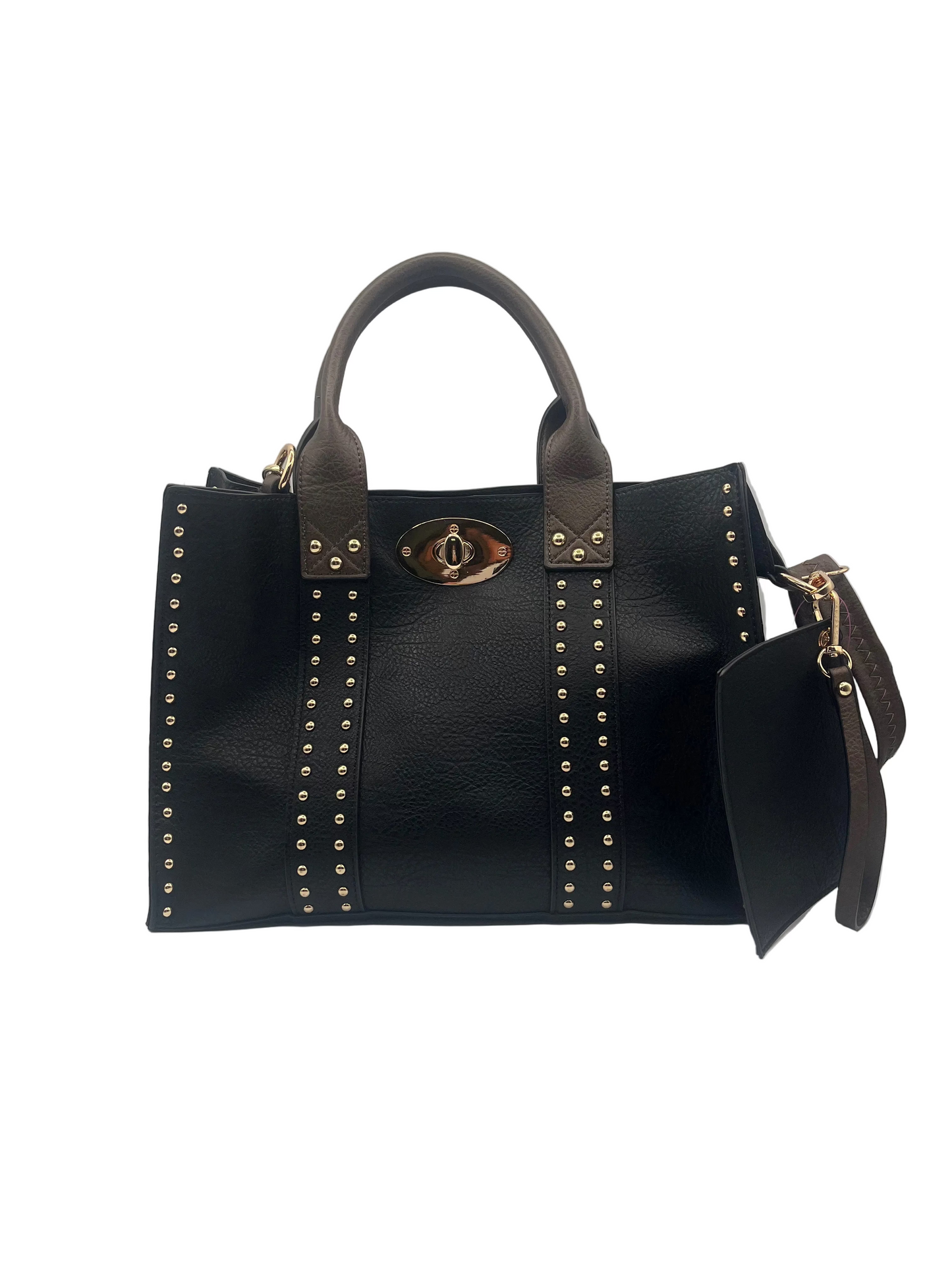 Studded handbag set