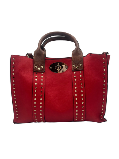 Studded handbag set