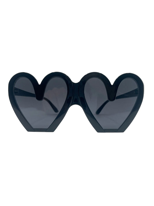 Double heart sunglasses