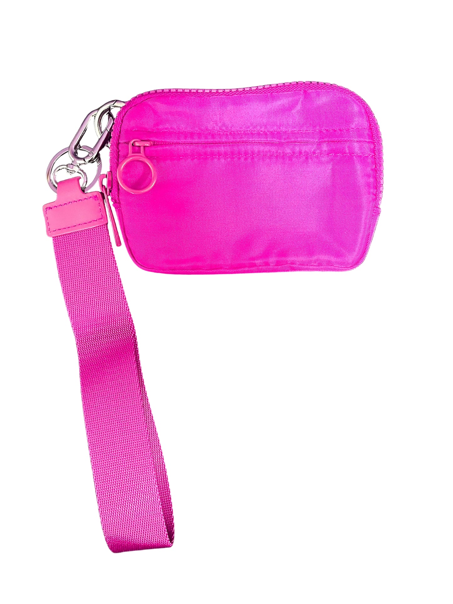 Pink ID Holder Wristlet