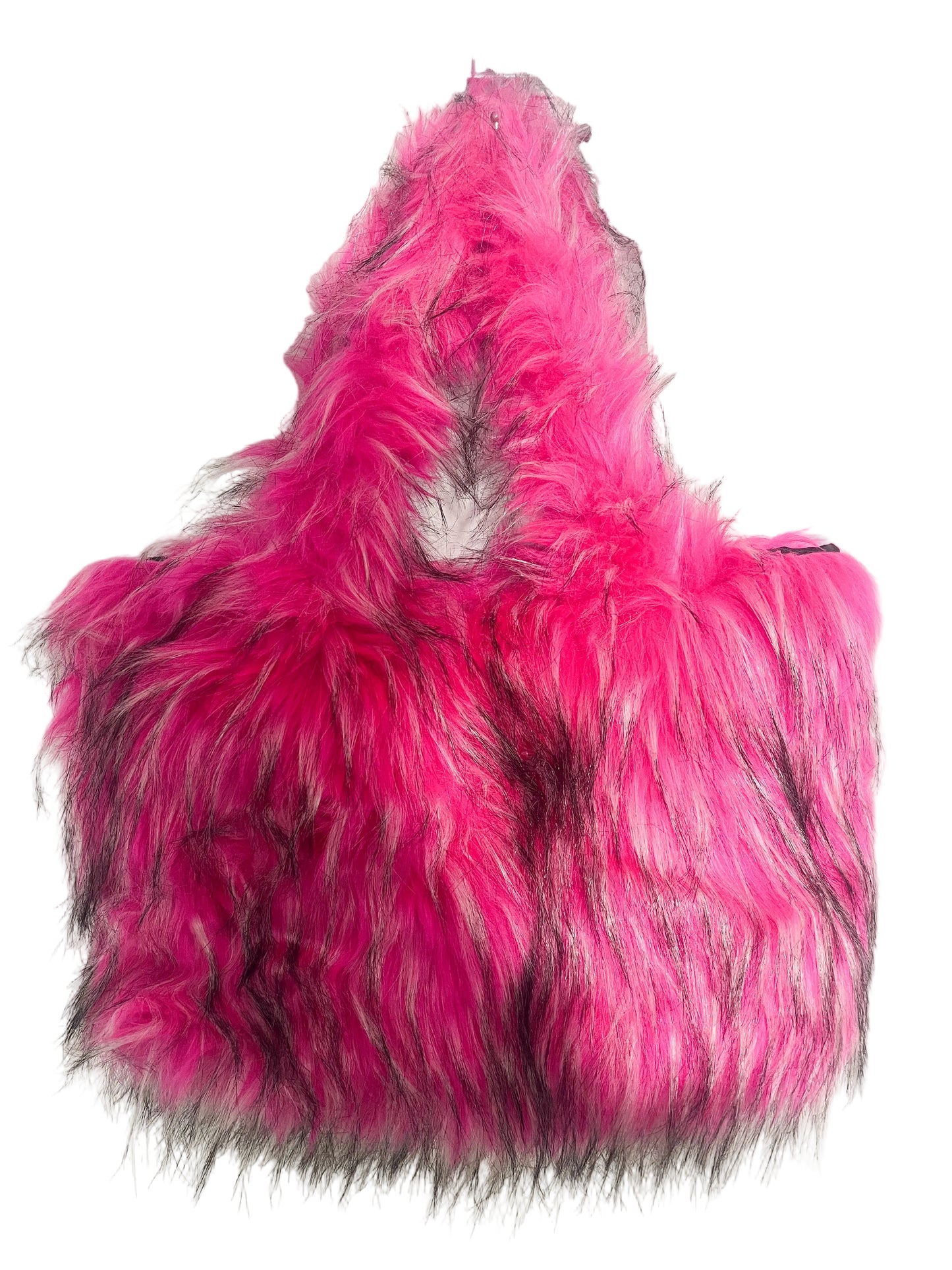 Fuzzy tote bag