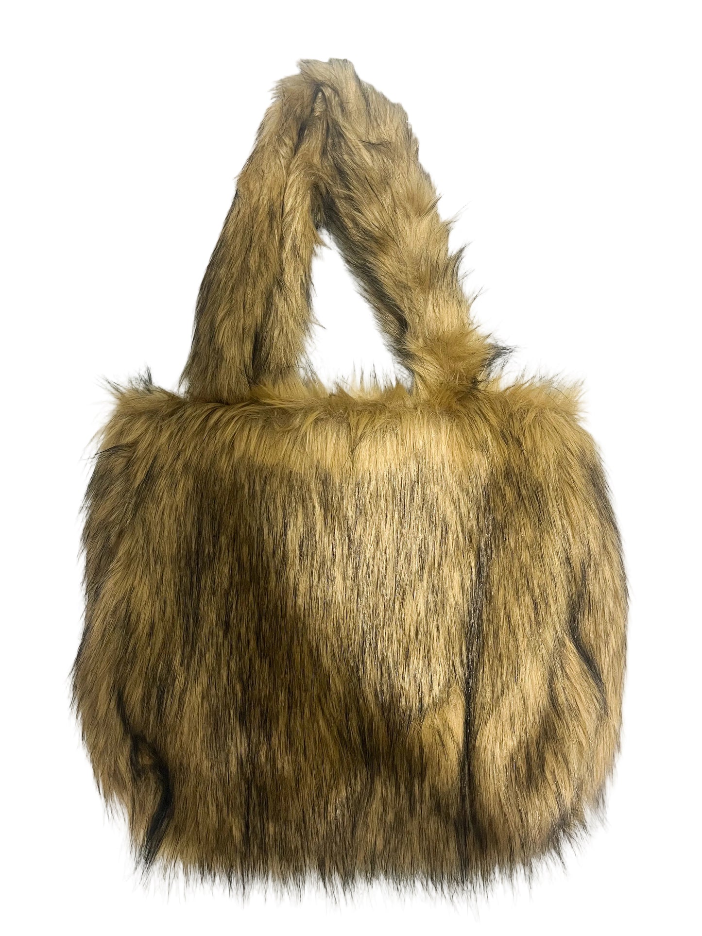 Fuzzy tote bag