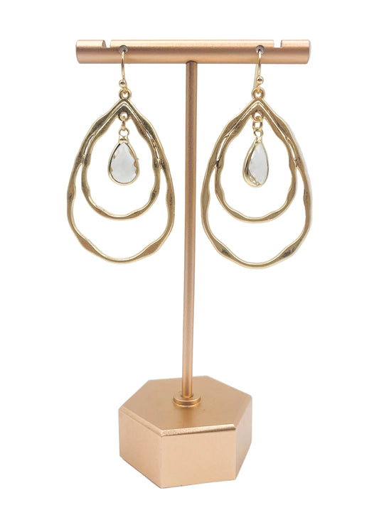 Layered Teardrop earrings