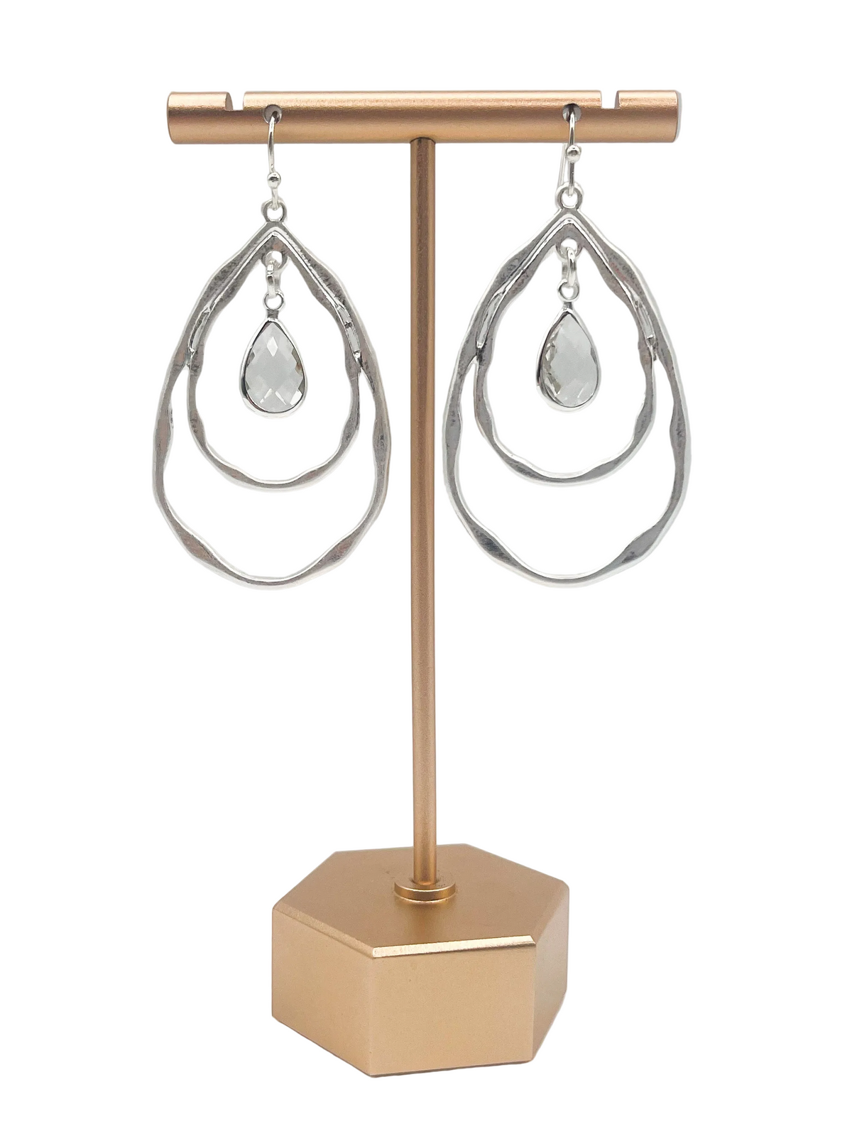 Layered Teardrop earrings