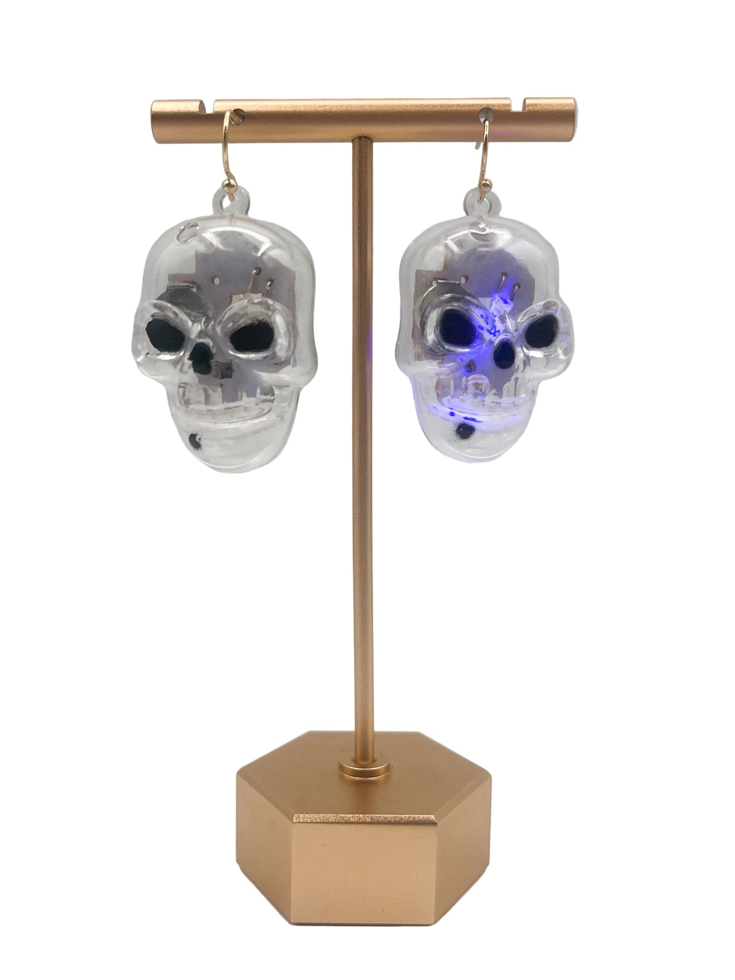 Spooky season light up earrings