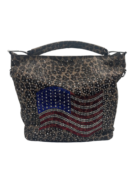 Patriotic Printed Handbag Set