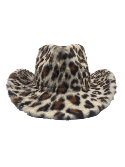 Fuzzy fall Printed Hat