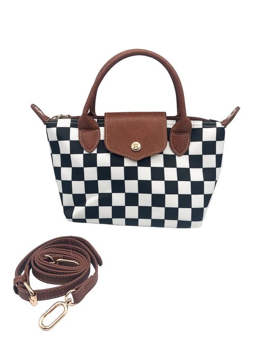 Checkered Crossbody