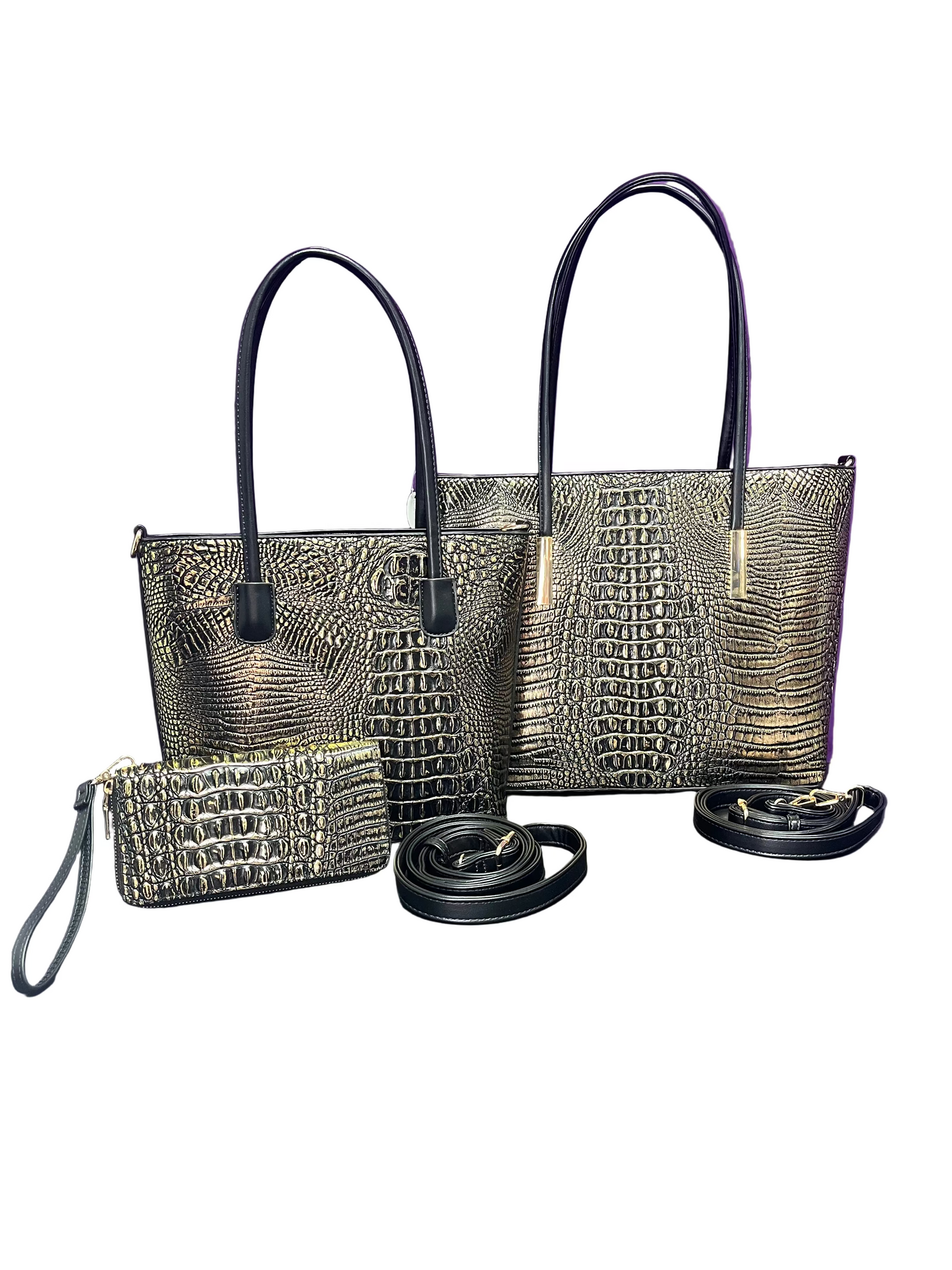 3 piece handbag set