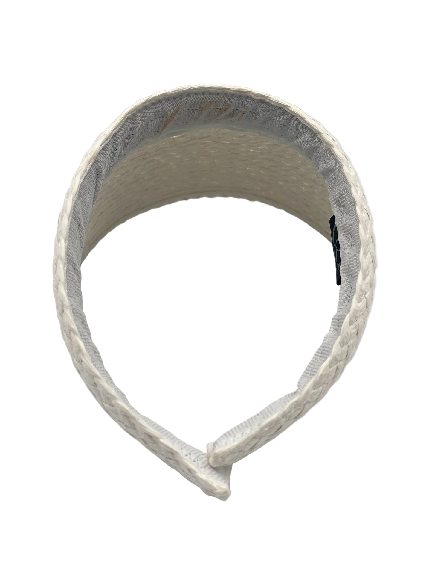 Sparkle white visor