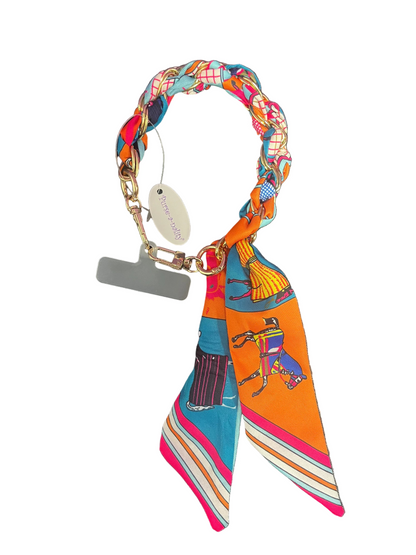 Multicolored scarf accessory