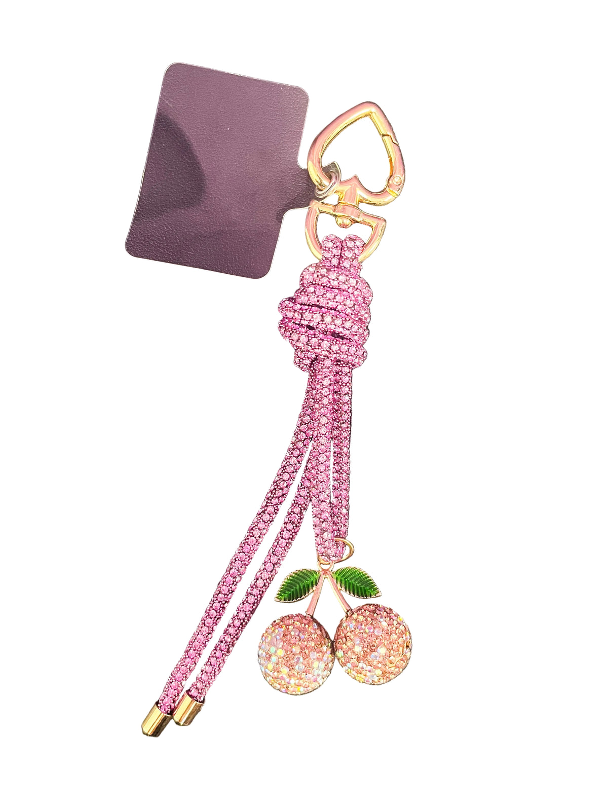 Pink Crystal Charm accessory