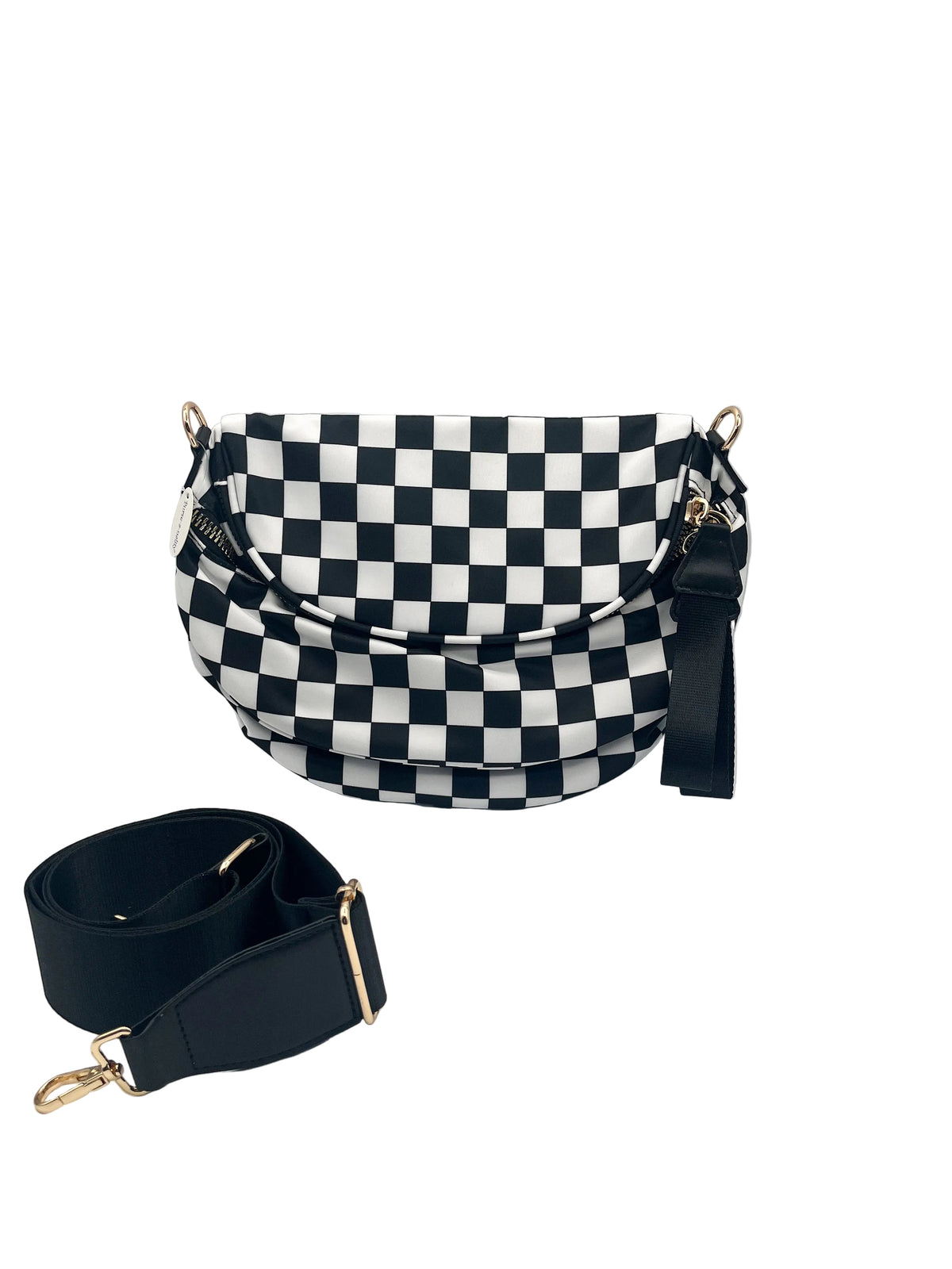 Checkered Fanny Pack/Sling Bag