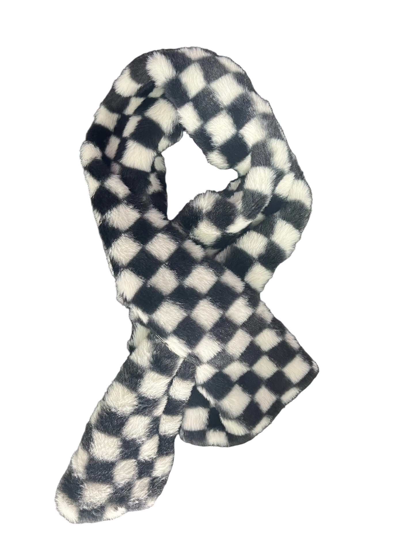Checkered scarf