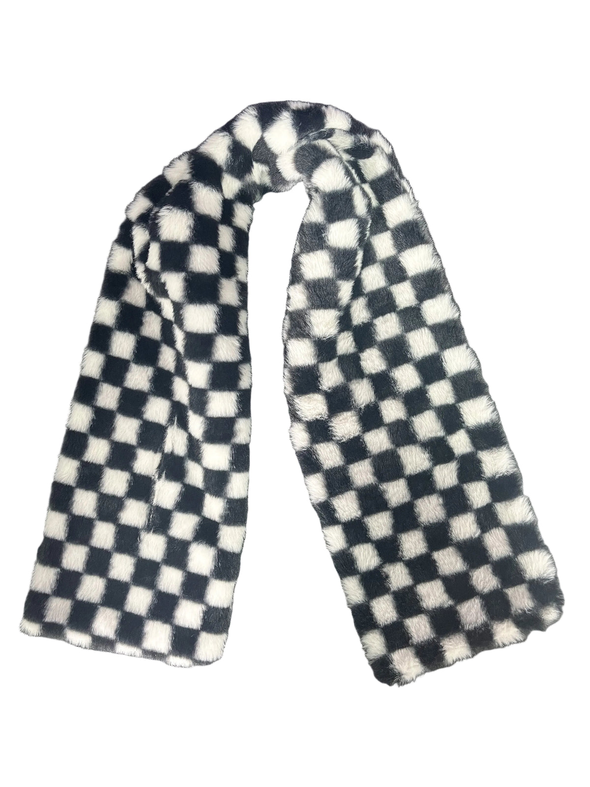 Checkered scarf