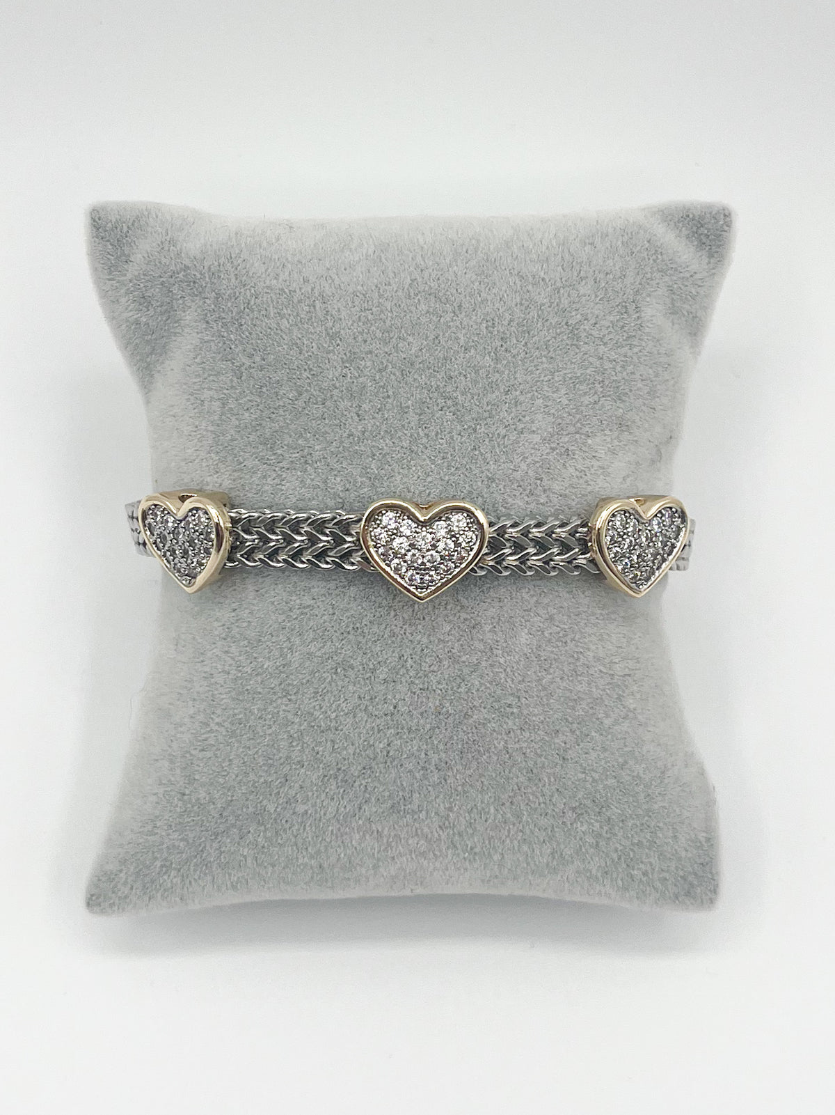 Crystal Heart Bracelet