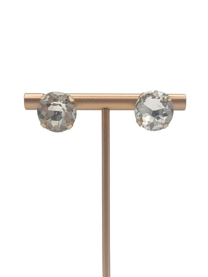 Crystal studded post earrings