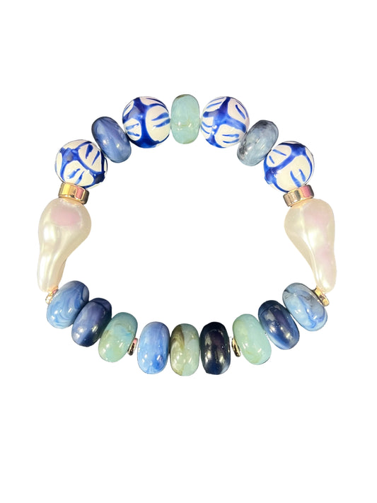 Abstract Stretch Bracelet