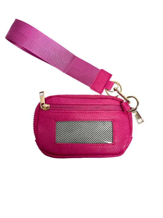 Mini Wallet Wristlet Key Chain