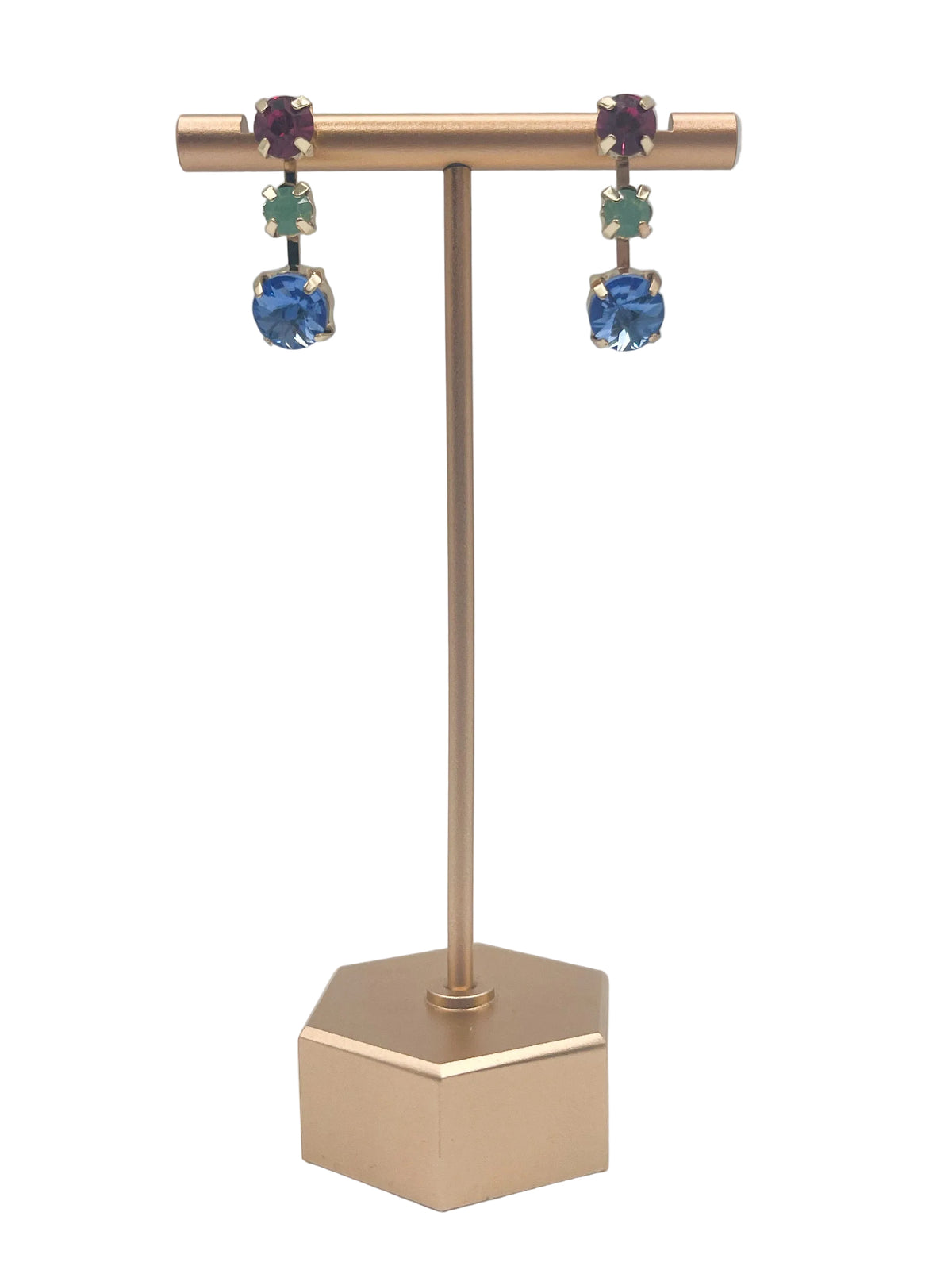 Small Multicolored Dangle earrings