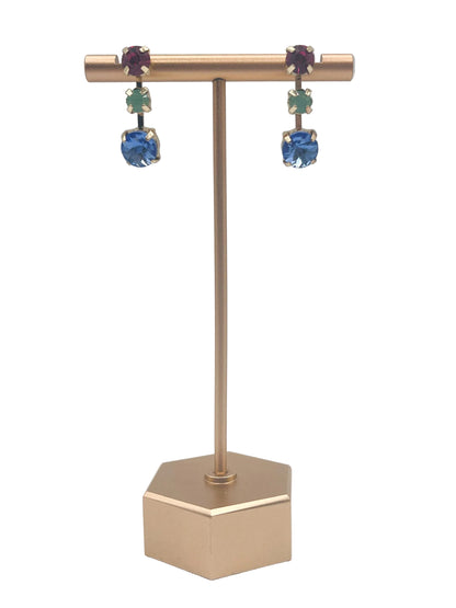 Small Multicolored Dangle earrings