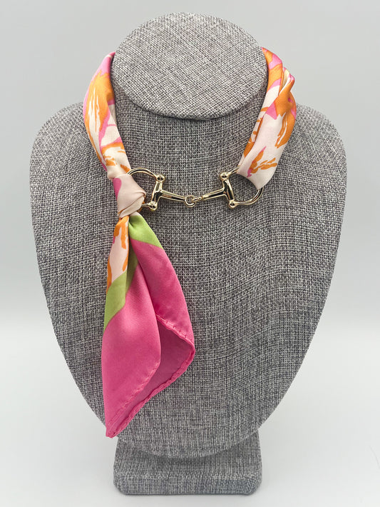 Scarf necklace