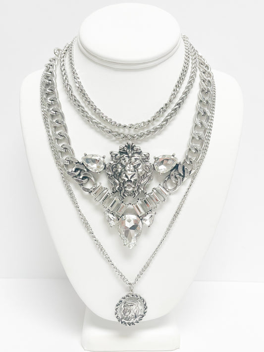 Multi Layered Pendant Necklace