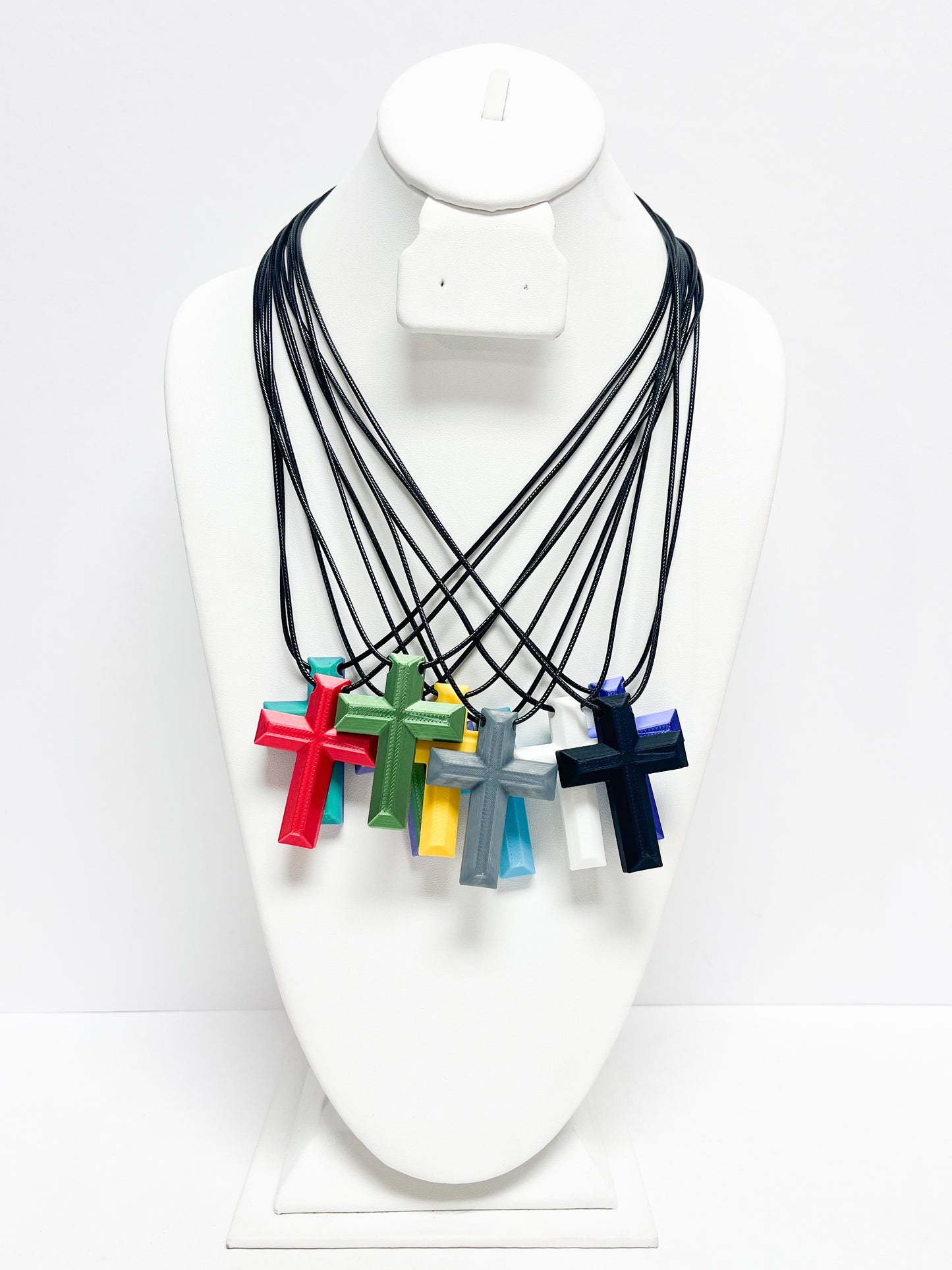 22"L Cross Pendant Necklace