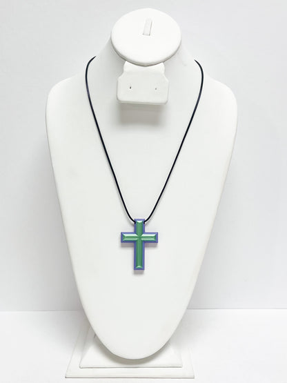 22"L Cross Pendant Necklace