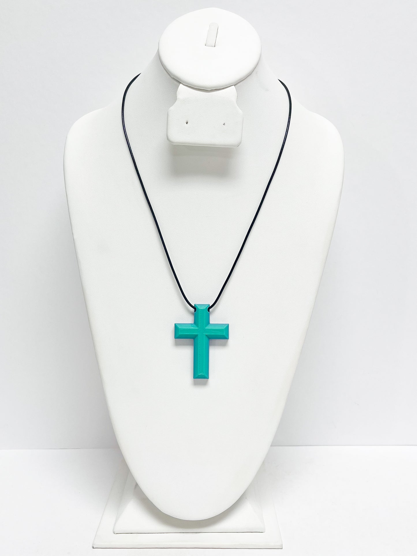22"L Cross Pendant Necklace