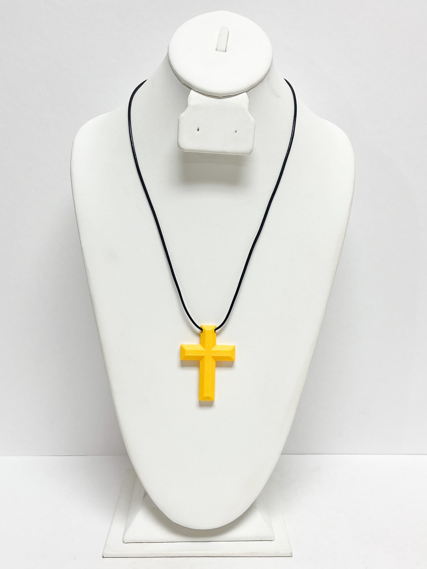 22"L Cross Pendant Necklace
