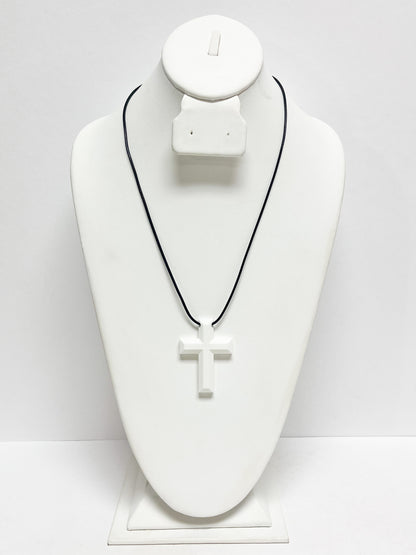 22"L Cross Pendant Necklace