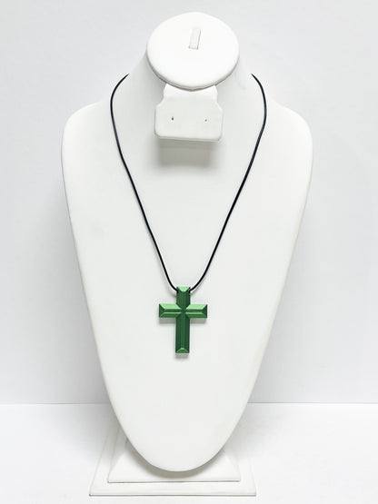 22"L Cross Pendant Necklace