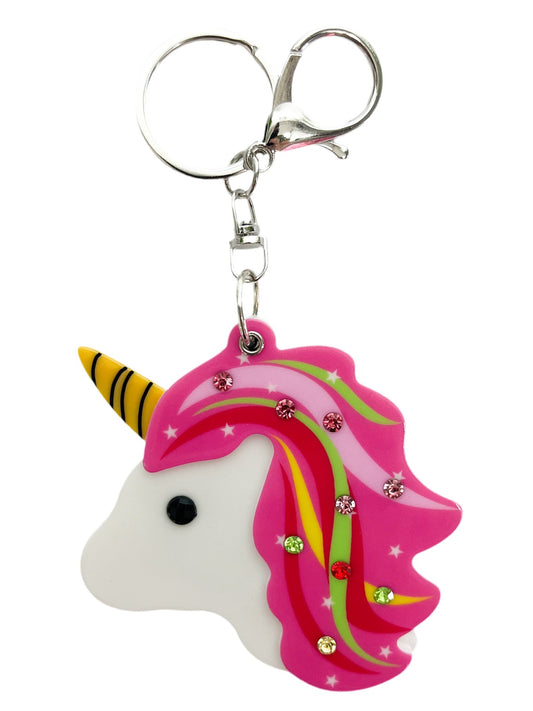 Unicorn 🦄 Keychain/Sliding Mirror