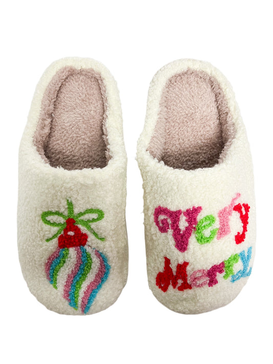 Very Merry Slippers