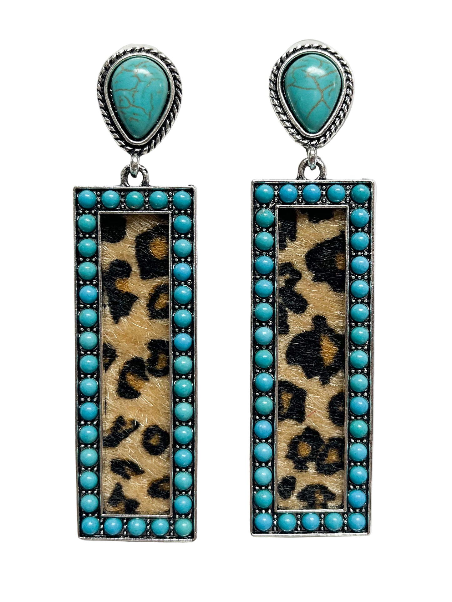 Rectangle fashion earrings