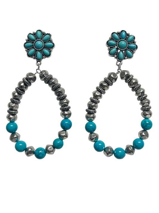 Conch post Dangle earrings